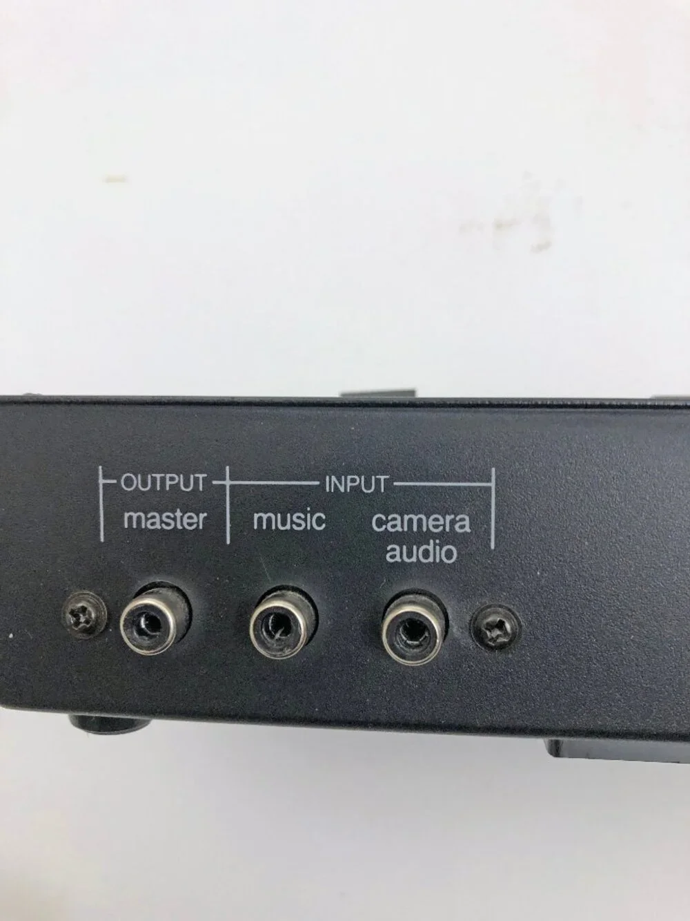 SIMA Video Sound Mixer SSM untested AS-IS Preowned No Cords